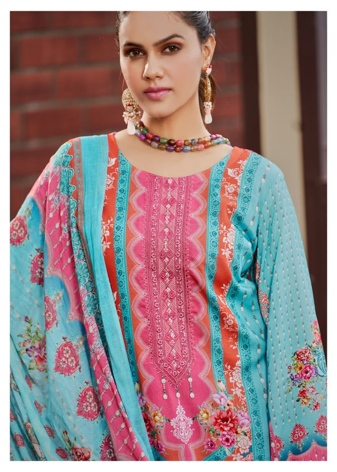 AZA VOL4 Pakistani Cotton Suits Catalog